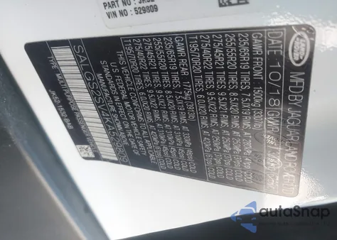 2019 Land Rover Range Rover 3.0L V6 Supercharged Hse from USA, damaged, VIN SALGS2SV4KA529809